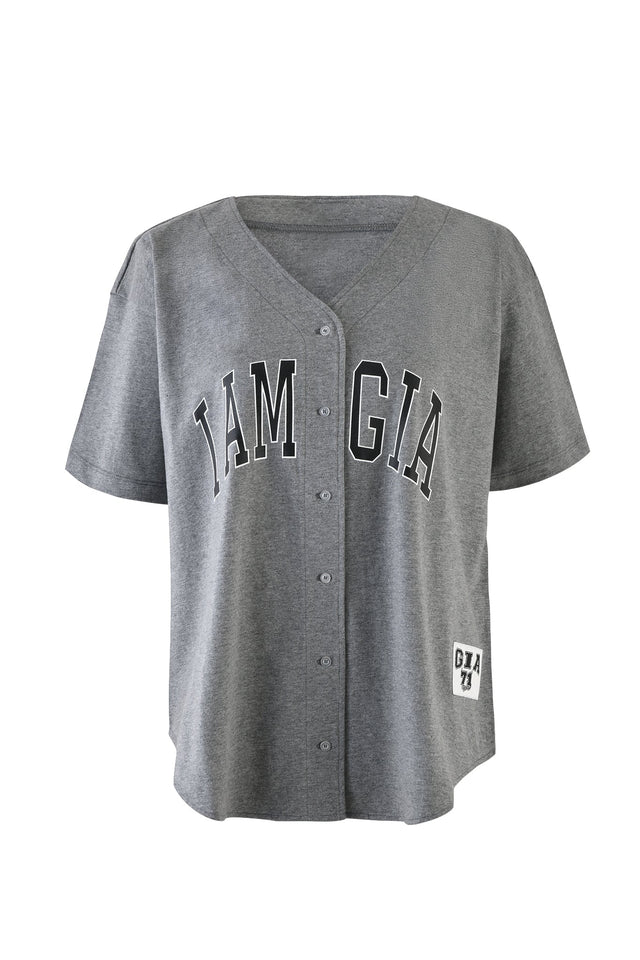 LORRI JERSEY - GREY : STEEL GREY/BLACK