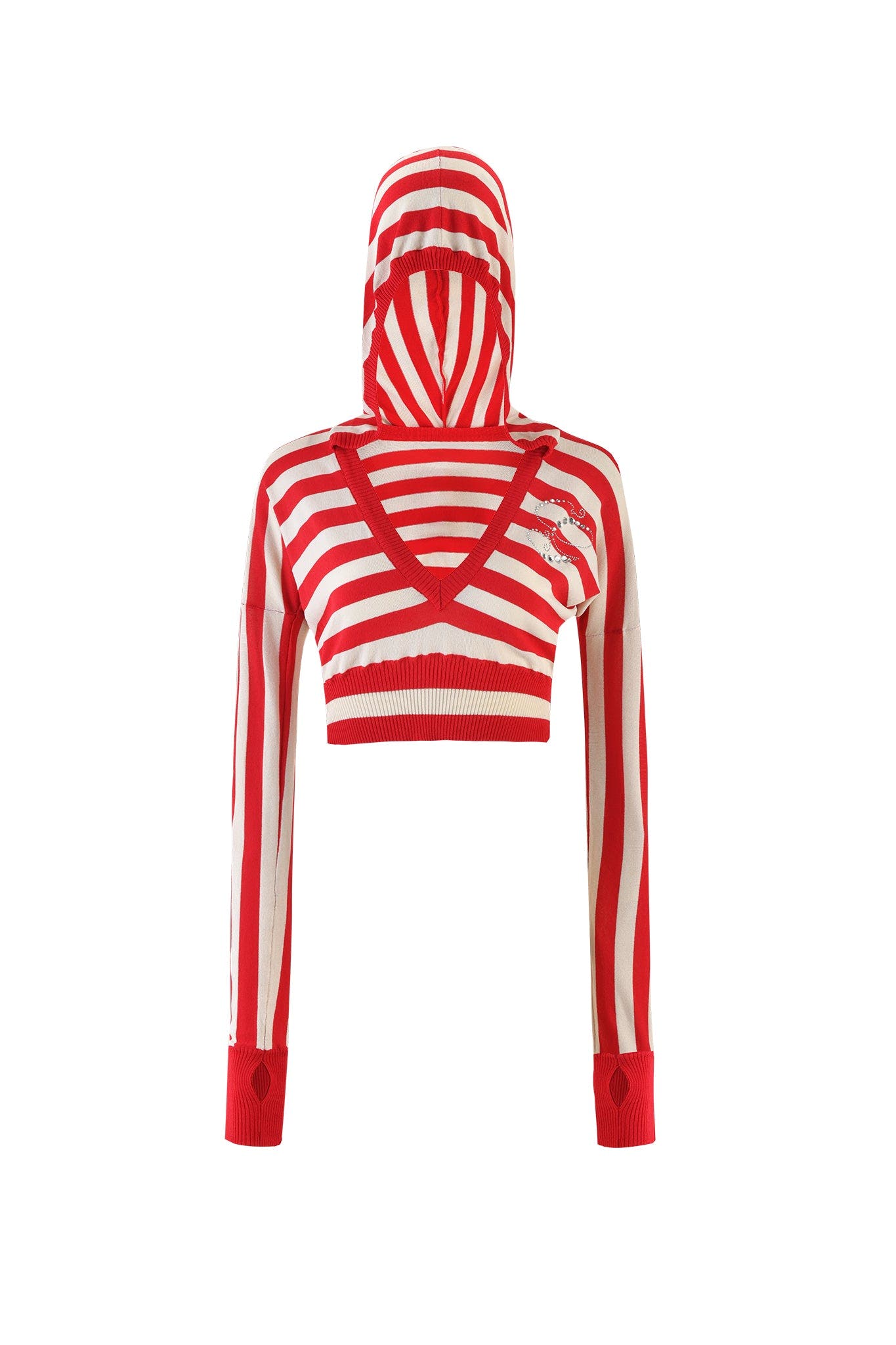 SUZI SWEATER - RED : STRIPE