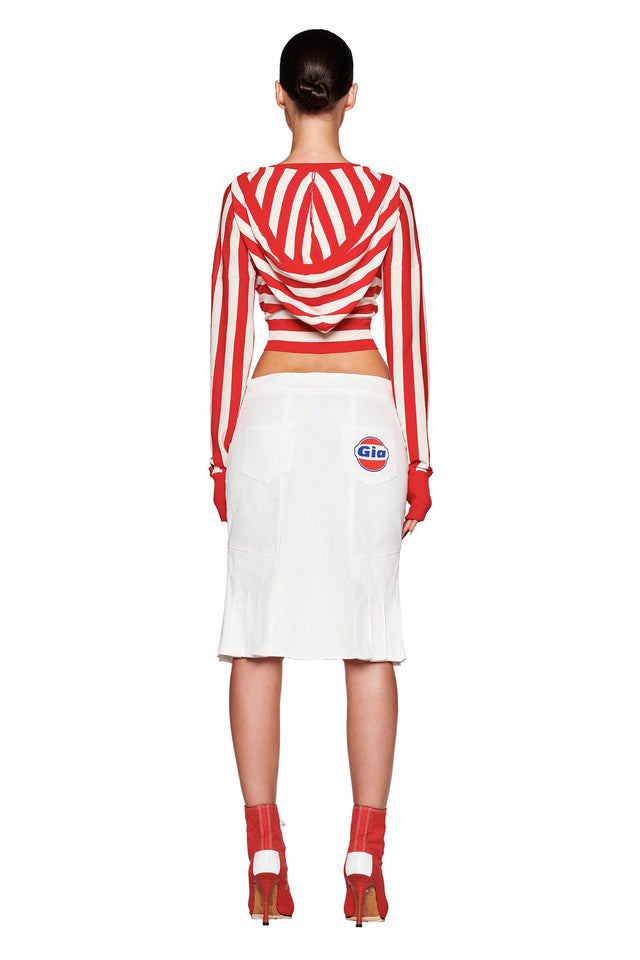 SUZI SWEATER - RED : STRIPE