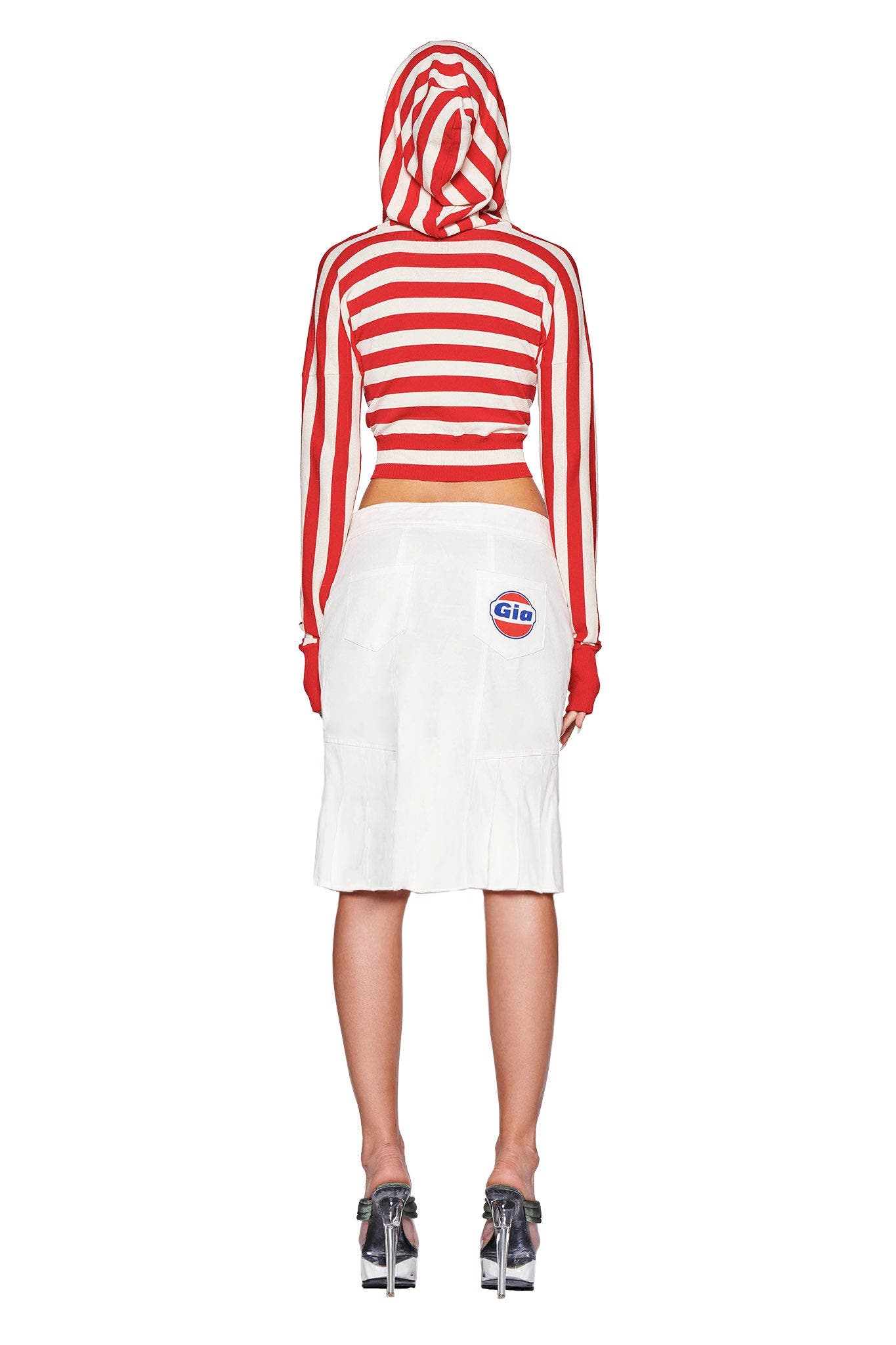 SUZI SWEATER - RED : STRIPE