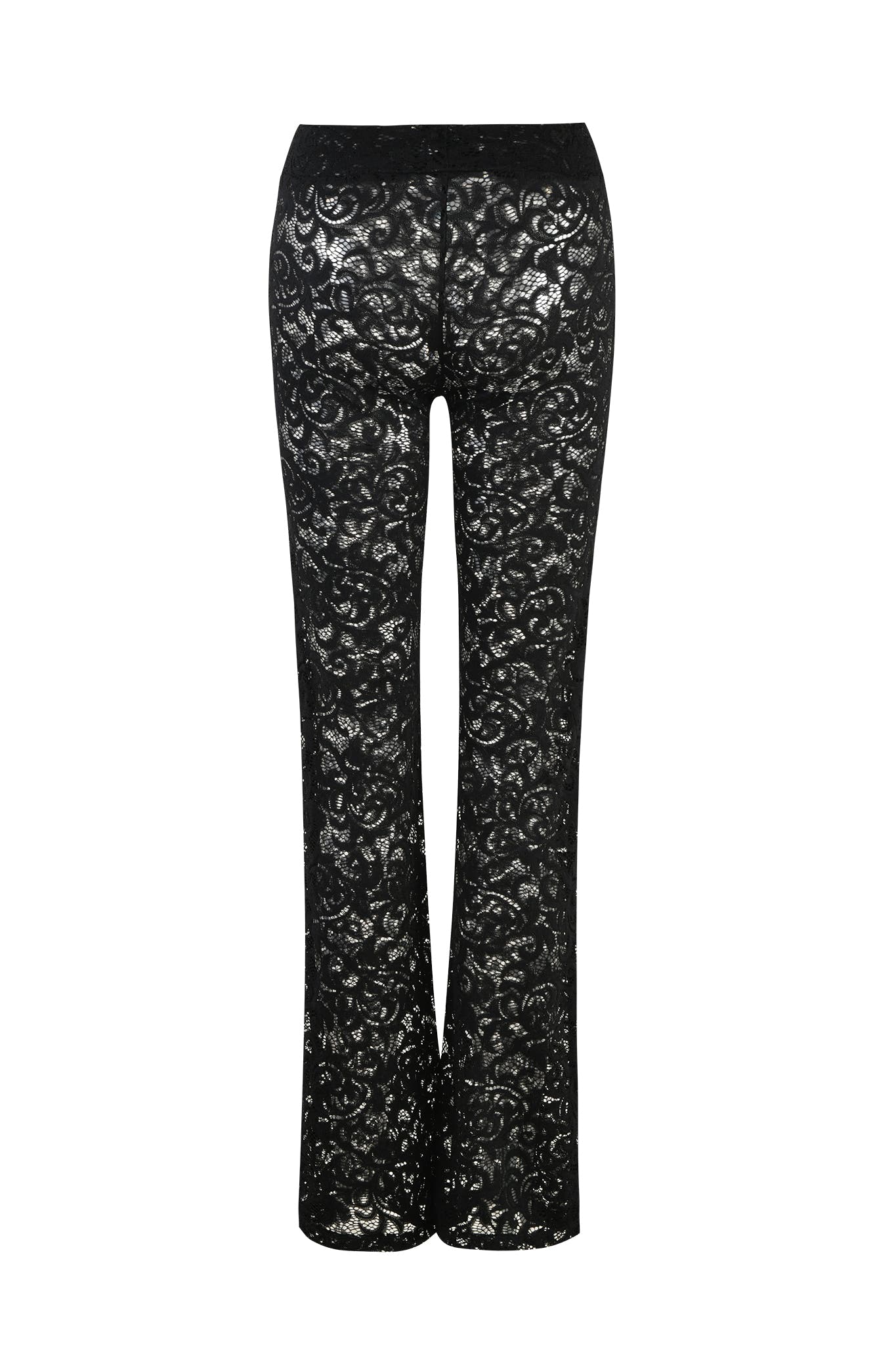 BLARE TRACKPANT - BLACK : LACE