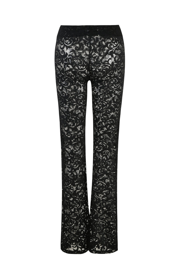 BLARE TRACKPANT - BLACK : LACE