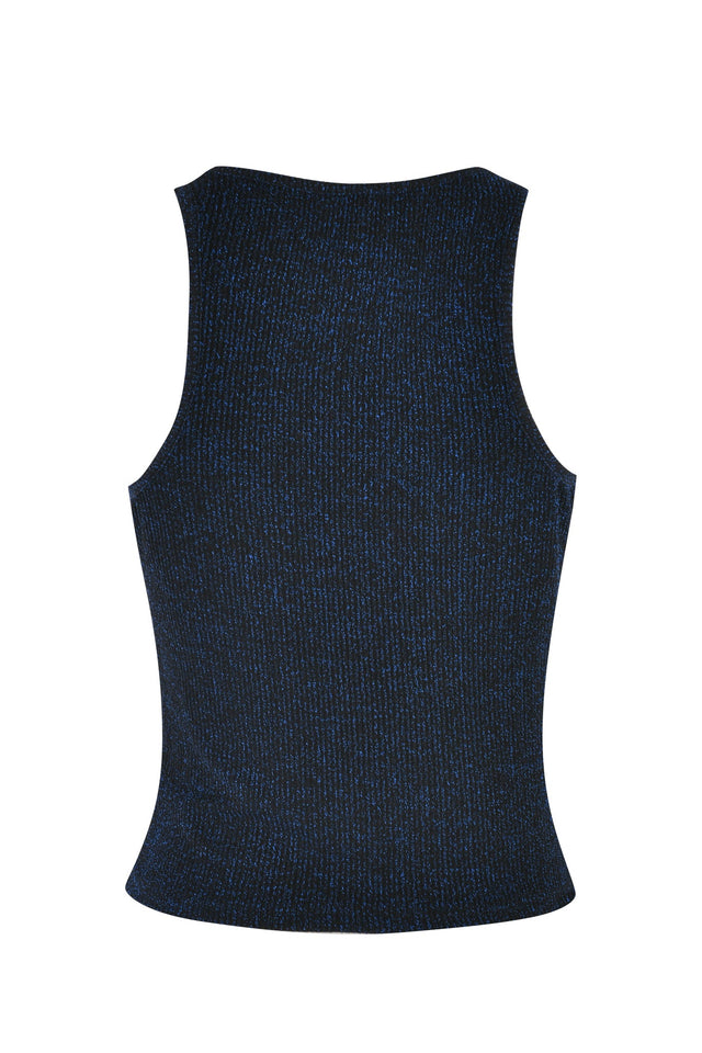 LAPIS TWO-PIECE TOP - BLUE : MIDNIGHT BLUE