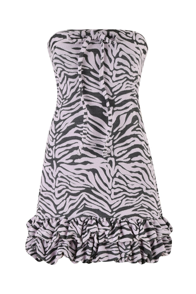 NARELLA DRESS - PINK : ZEBRA