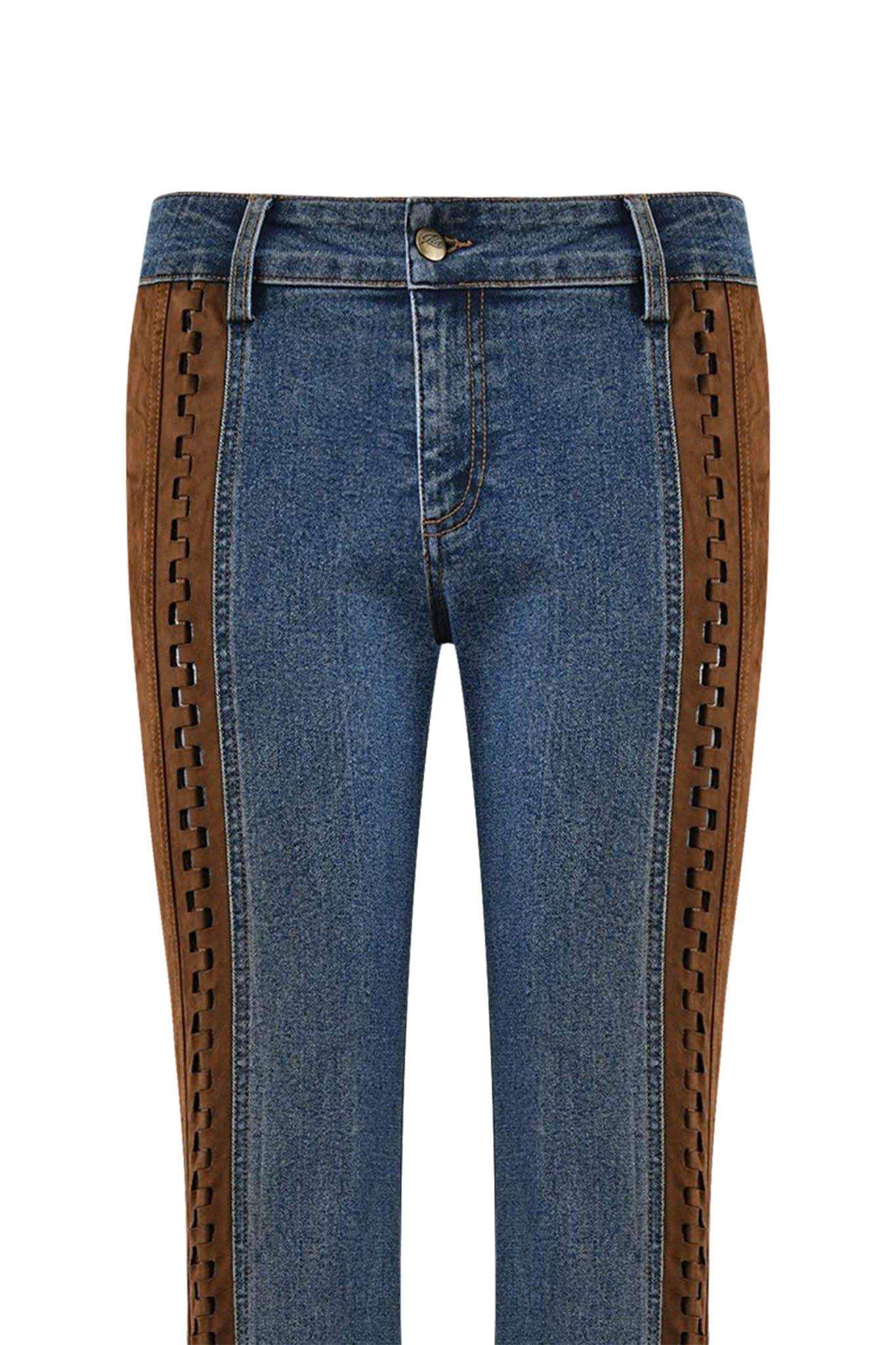 FORREST PANT - BLUE : MEDIUM WASH