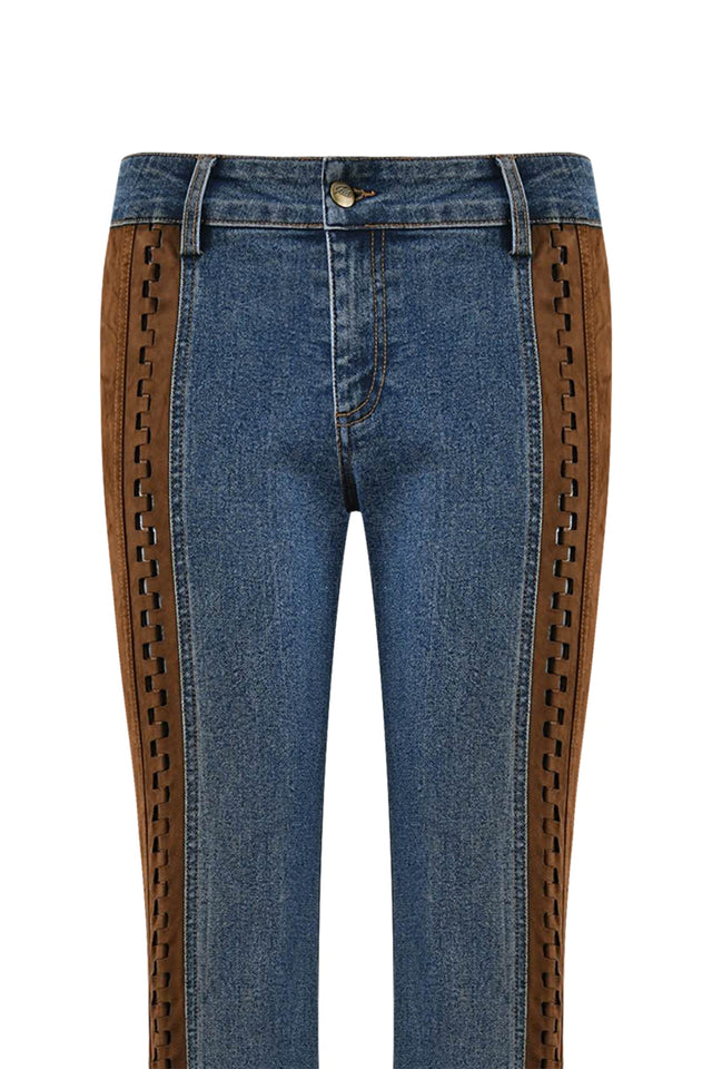 FORREST PANT - BLUE : MEDIUM WASH
