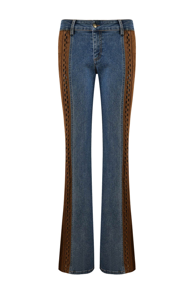 FORREST PANT - BLUE : MEDIUM WASH