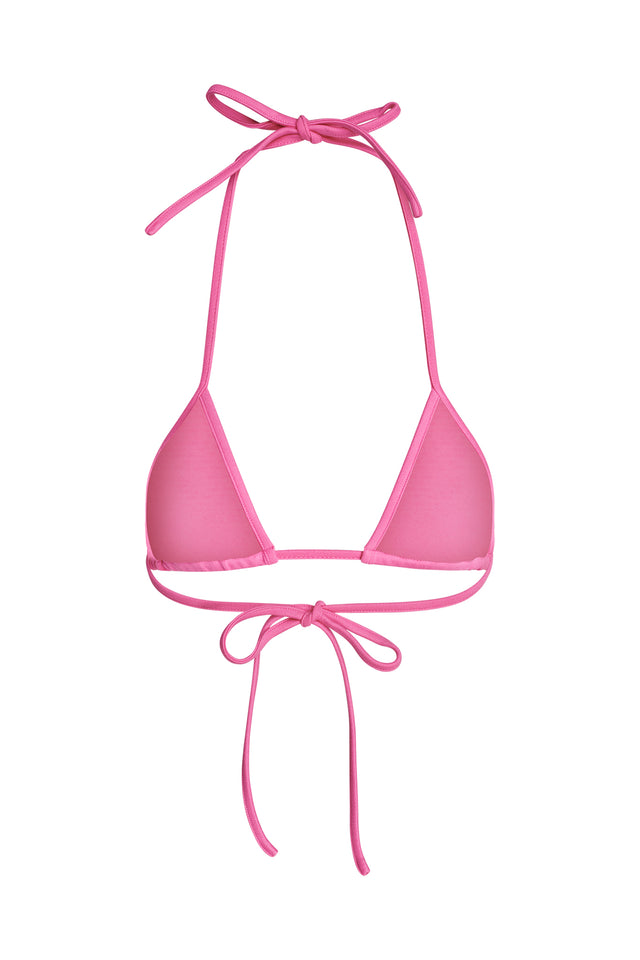 KORA BIKINI TOP - HOT PINK DIAMANTE