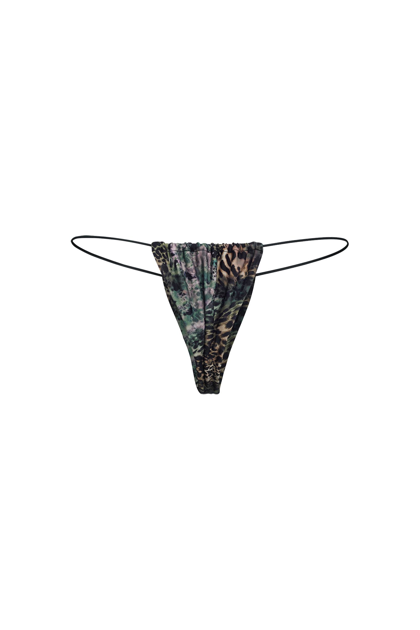 BAMBI BIKINI BOTTOM - GREEN : ANIMAL INSTINCT – I.AM.GIA North America