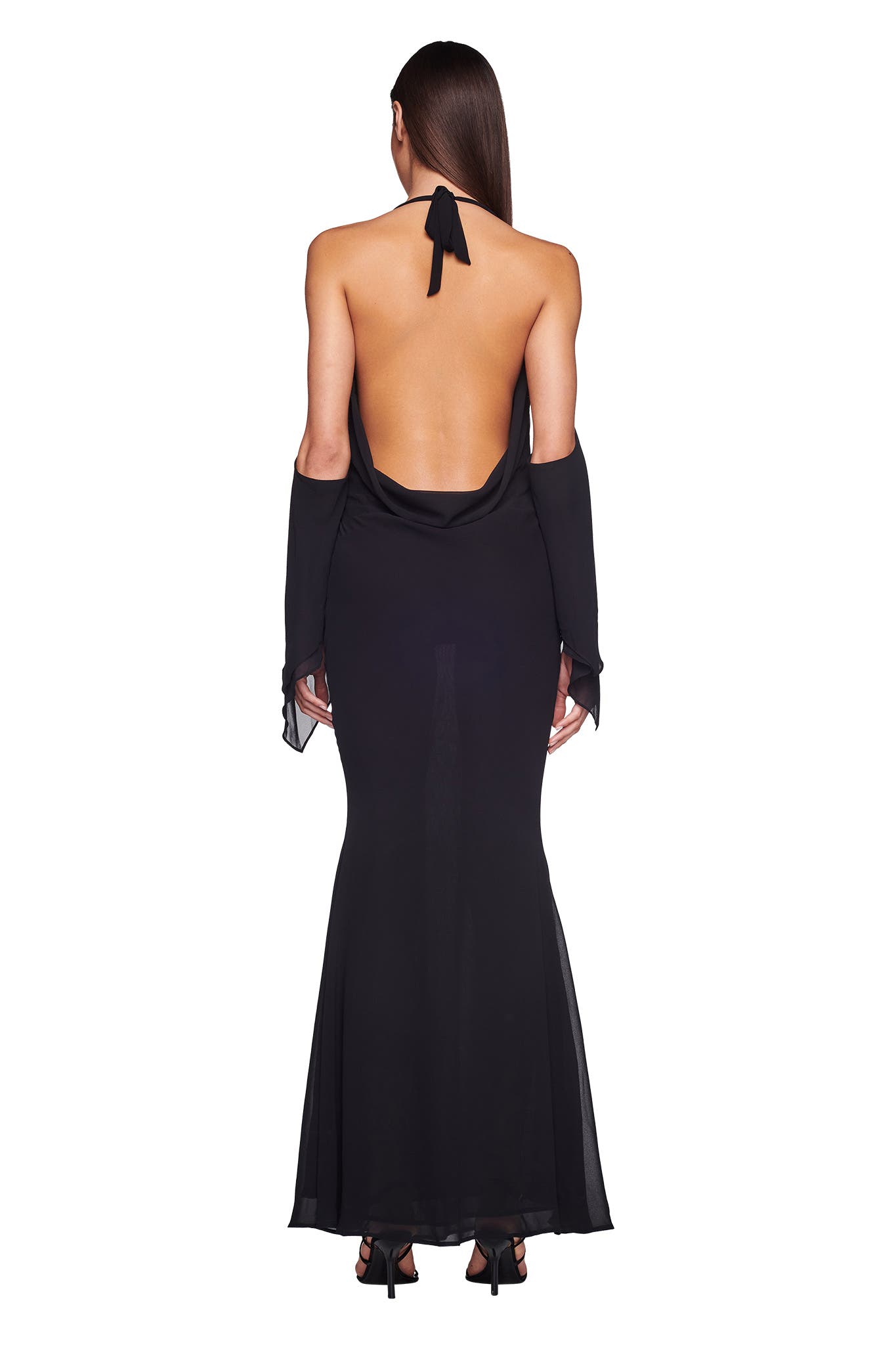 ROSANNA MAXI DRESS - BLACK