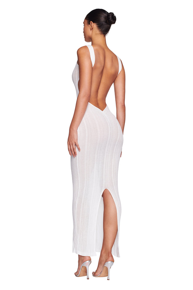 LUMINARA DRESS - WHITE
