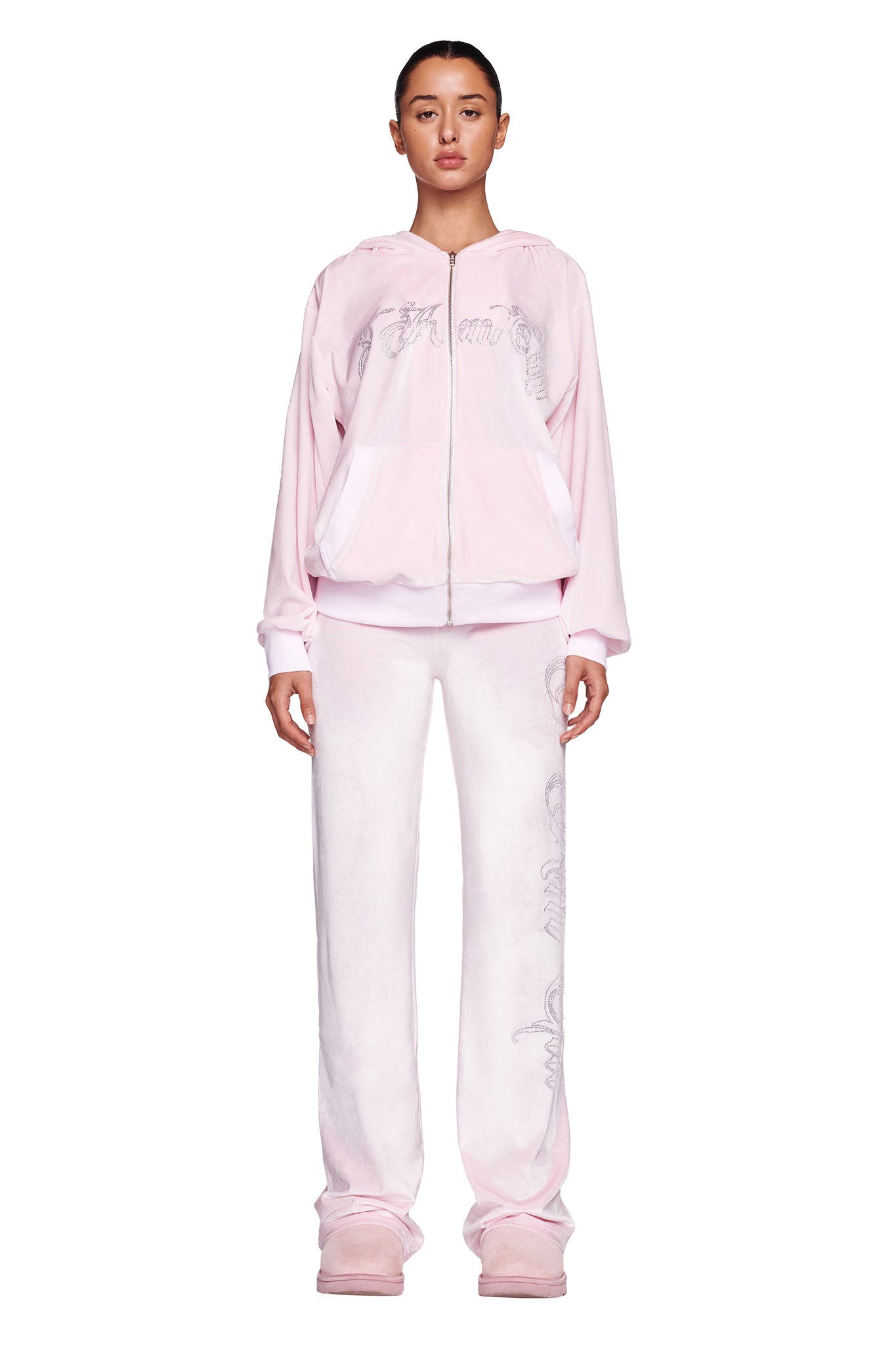 DARIA HOODIE - PINK : ICY PINK