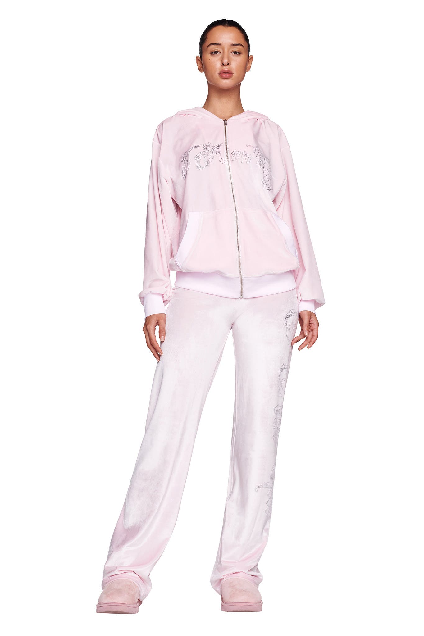 DARIA HOODIE - PINK : ICY PINK