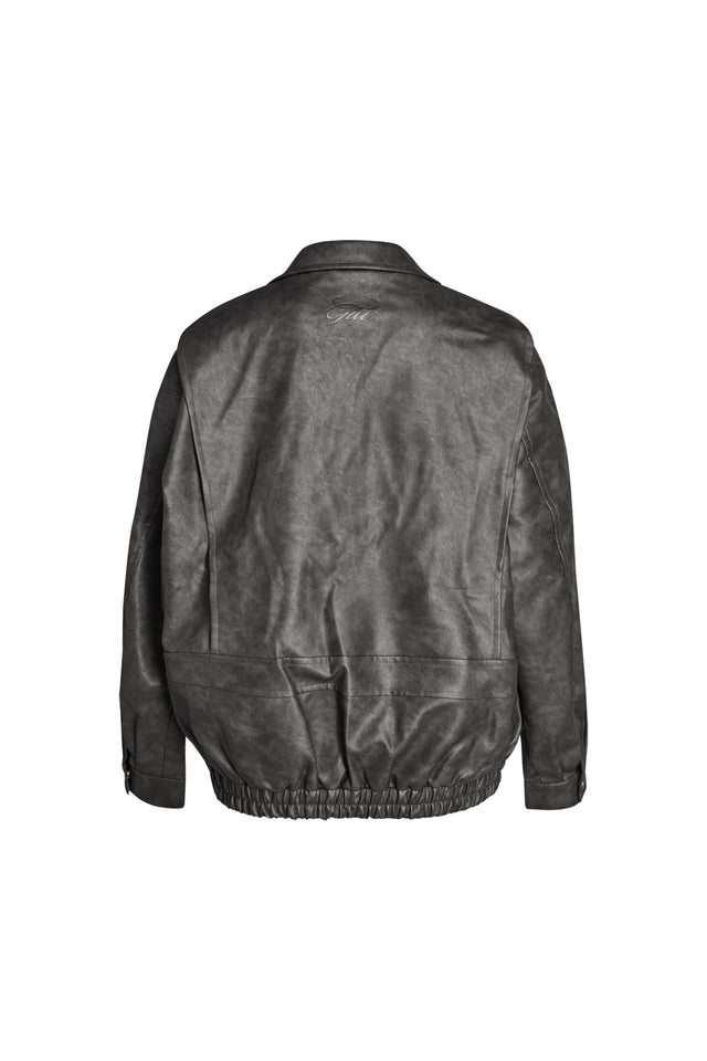 KARI JACKET - GREY : CHARCOAL