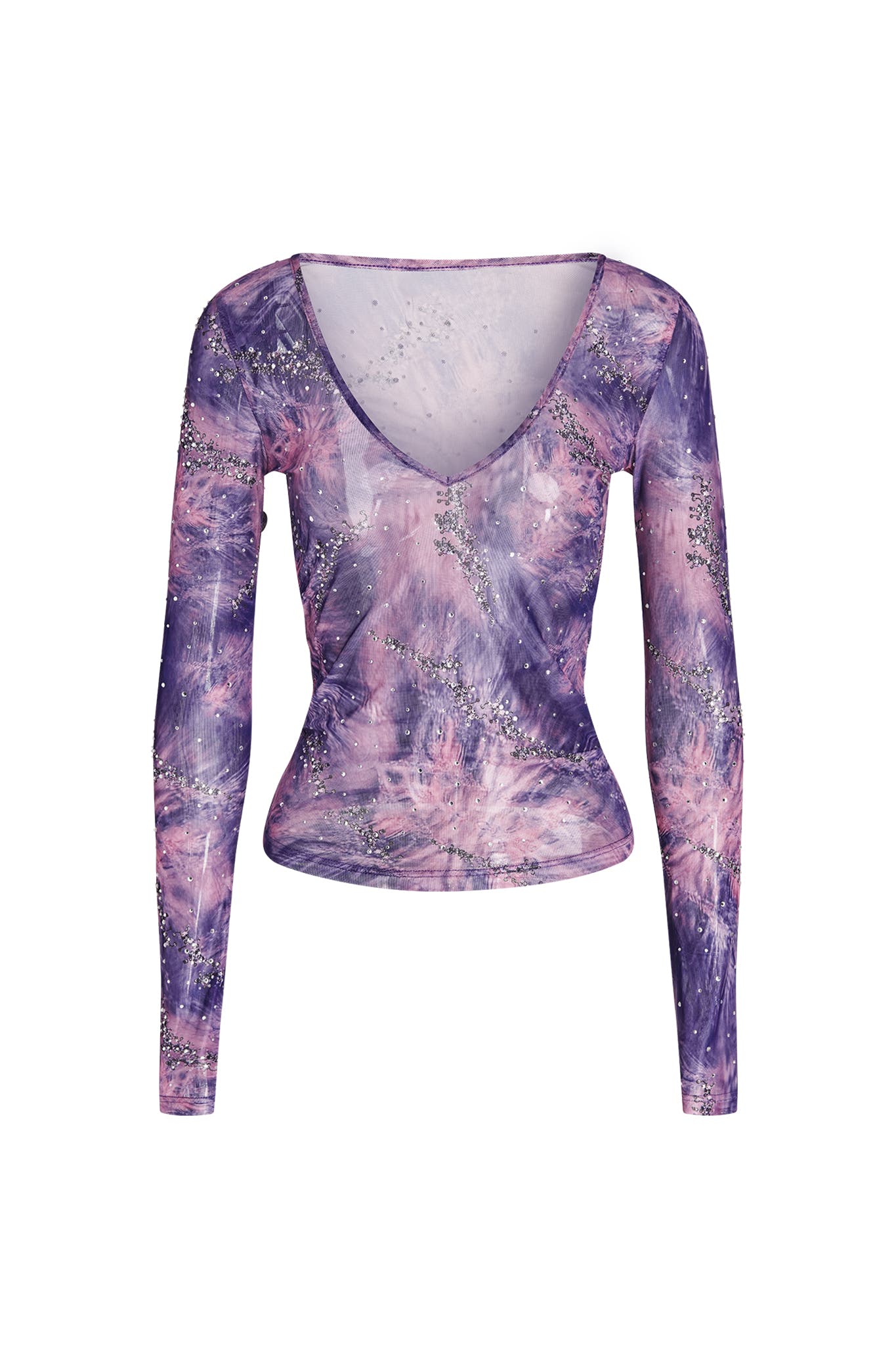 AMARA TOP - PURPLE : PURPLE GLOAM