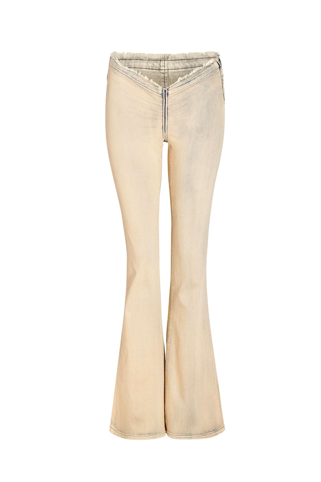 NEAVAH DENIM PANT - NEUTRAL : TAN