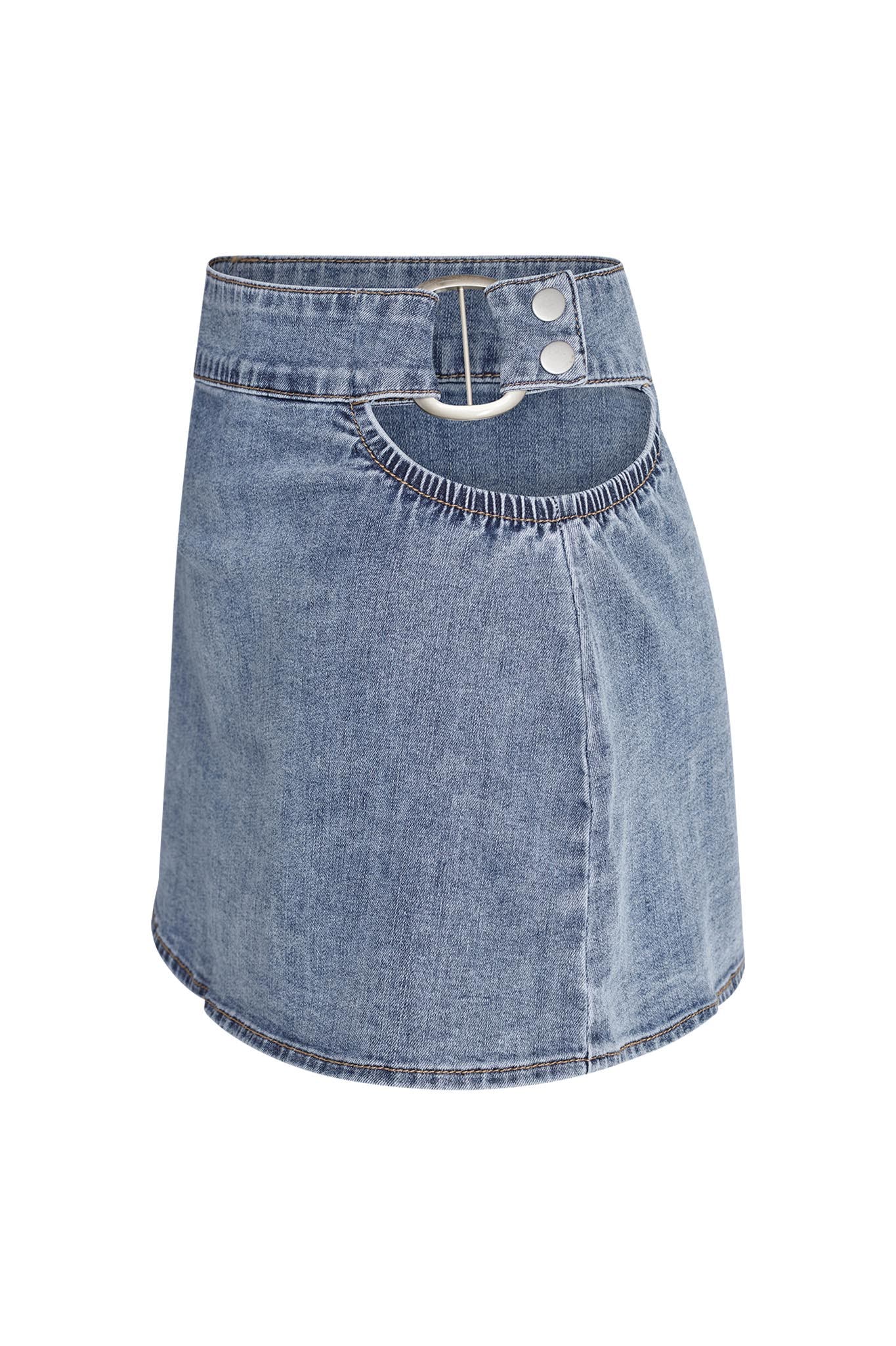 DREW SKIRT - DENIM