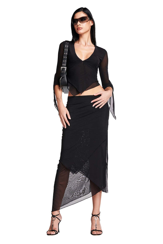 FREYJA SKIRT - BLACK