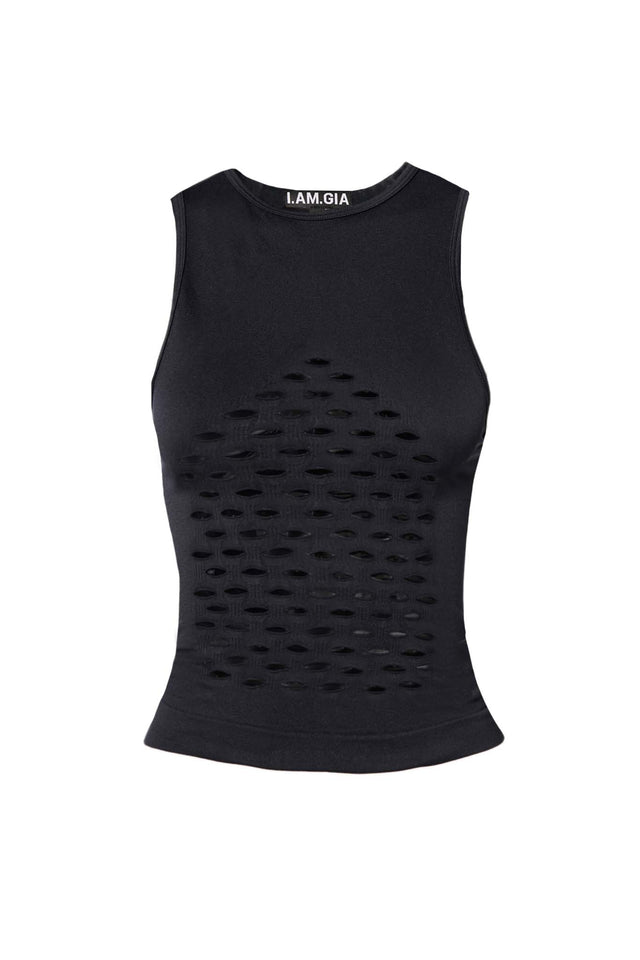 YAZMIN TOP - BLACK