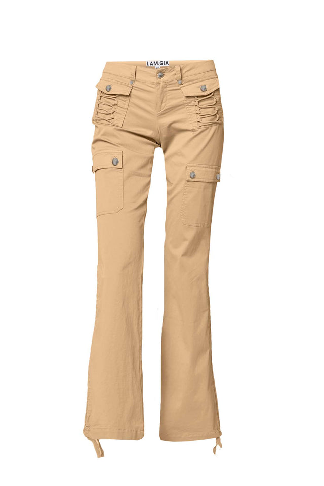 JODI CARGO PANT - SAND