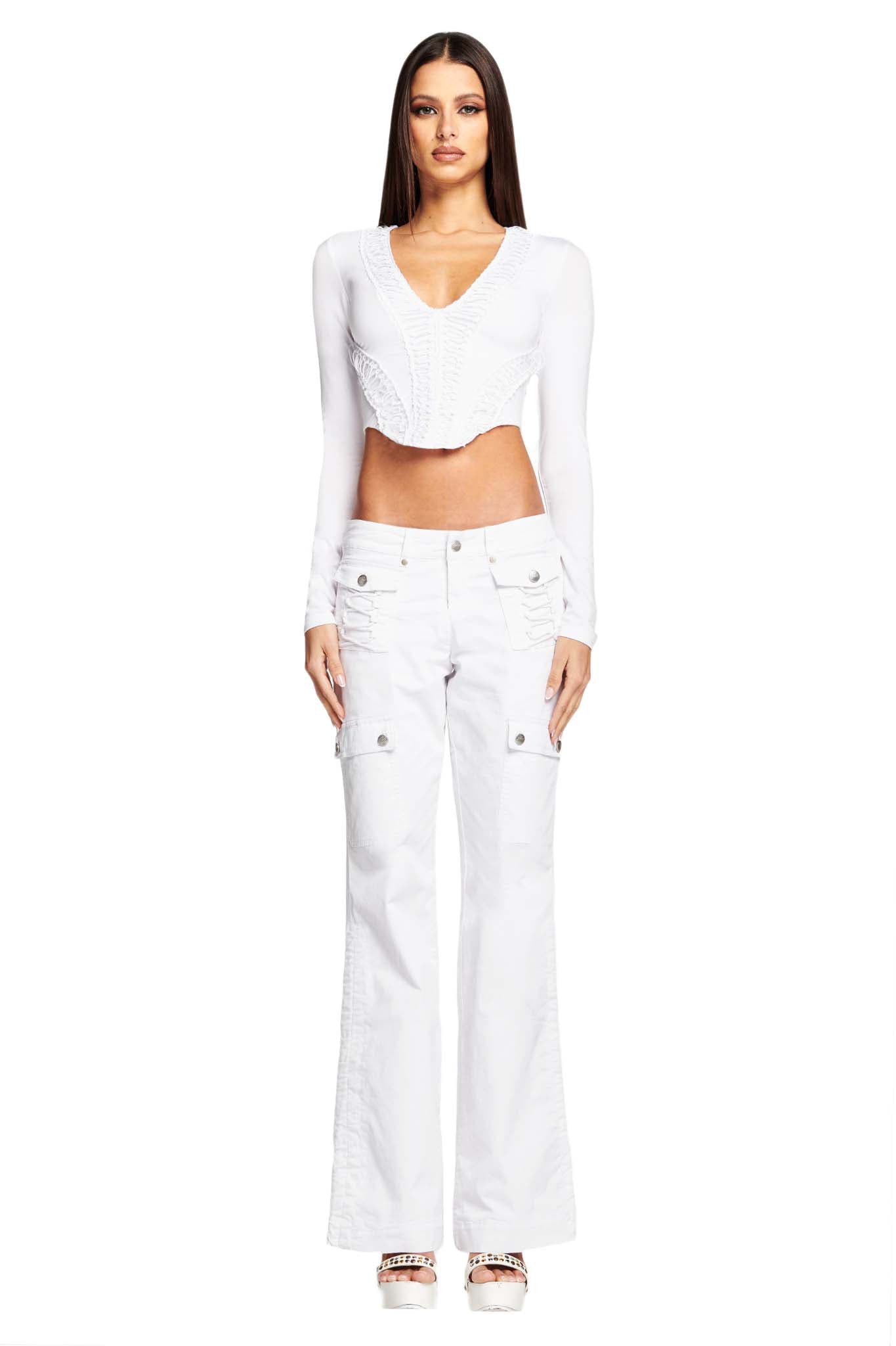 IRISS TOP - OFF WHITE