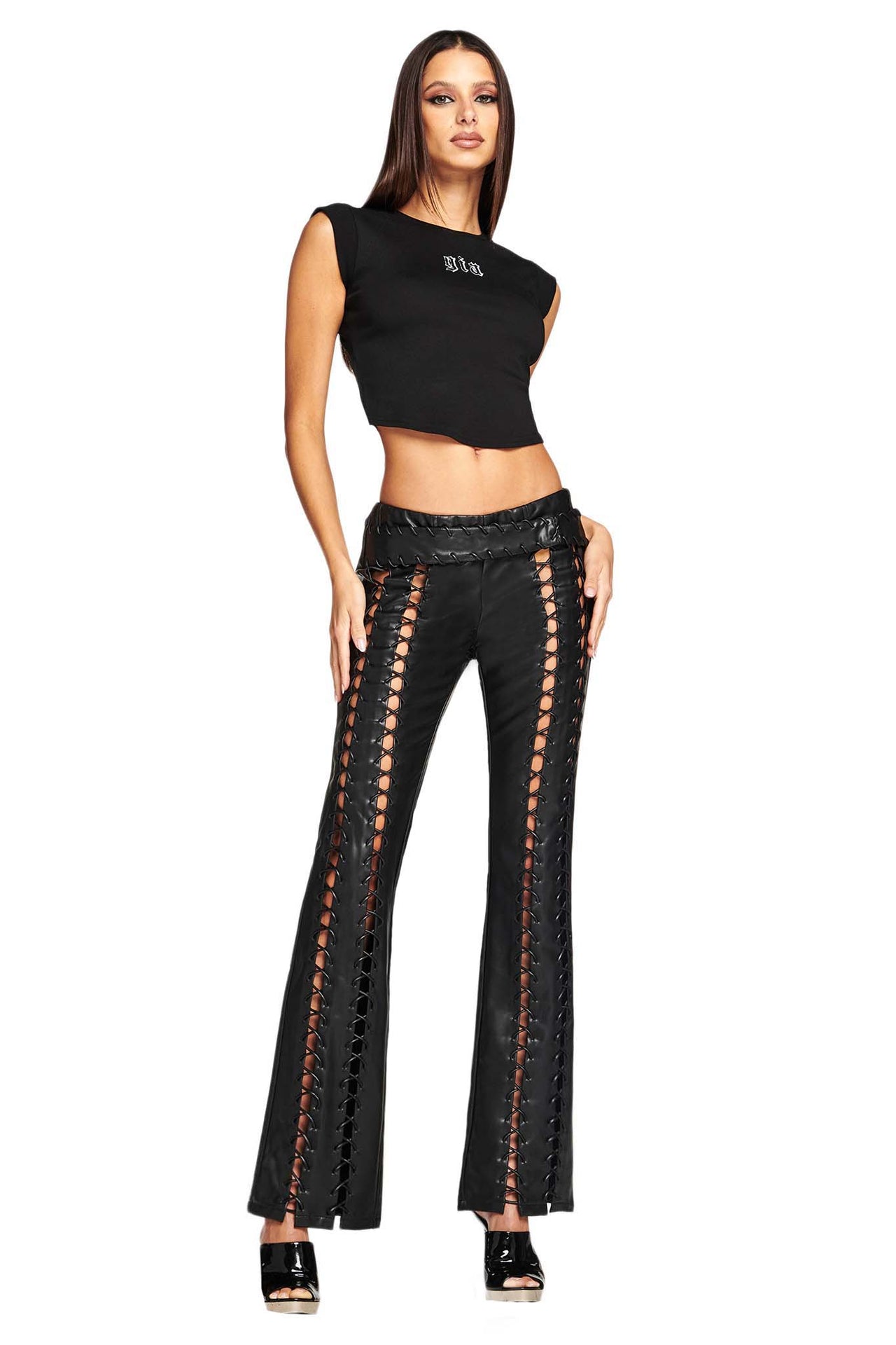 Mohawk General Store  Ganni  Lace Flared Pants