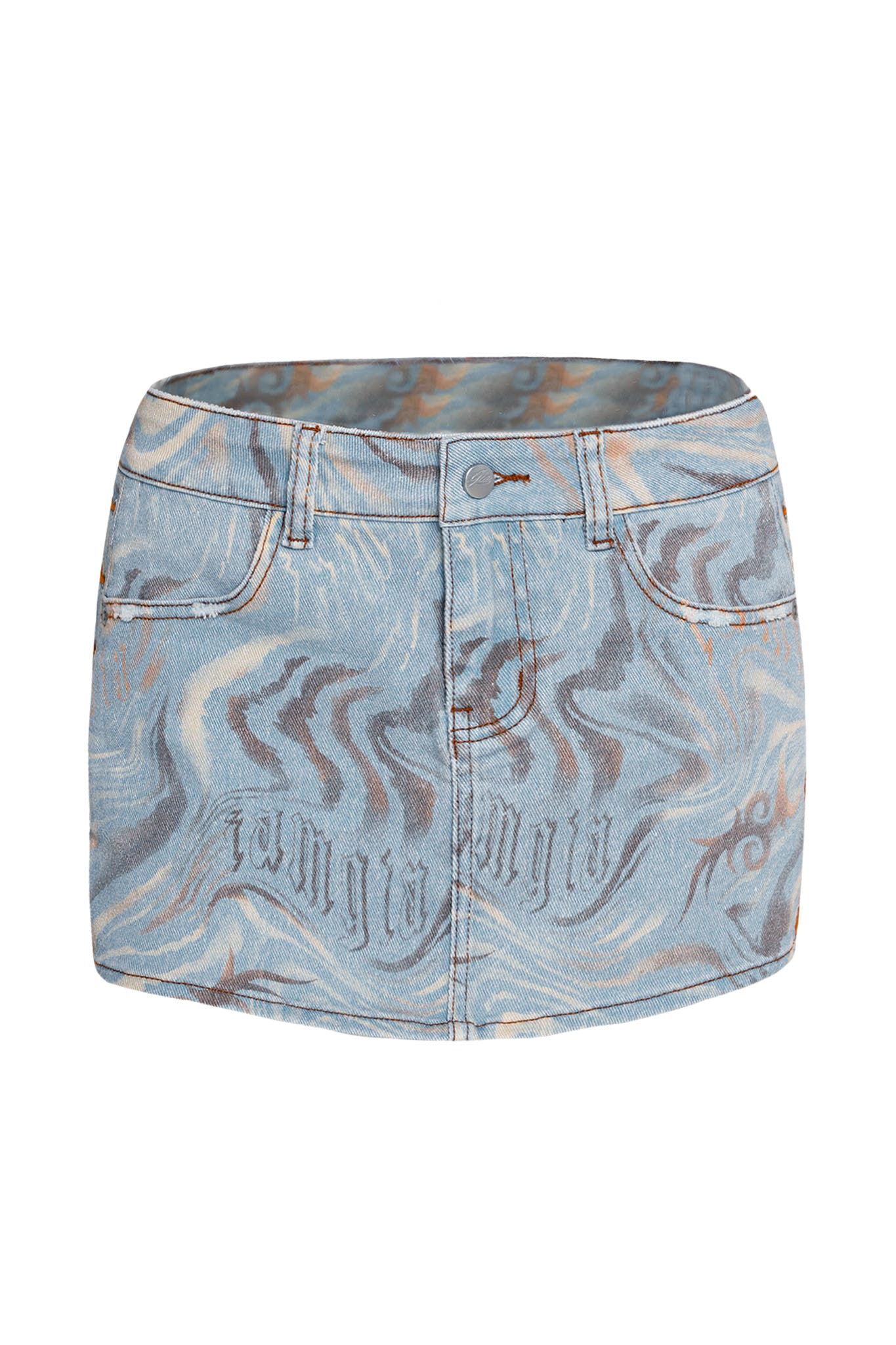 CALEE SKIRT - BLUE PRINT