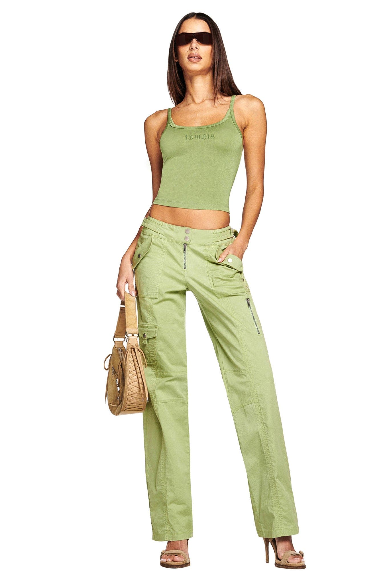 JETTA PANT - MATCHA GREEN