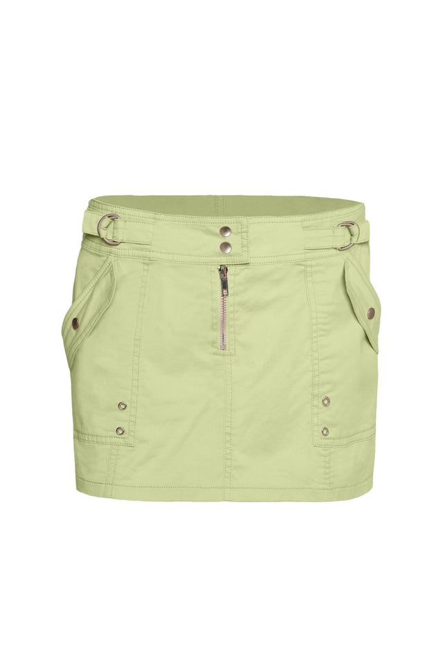 JETTA MINI SKIRT - MATCHA GREEN