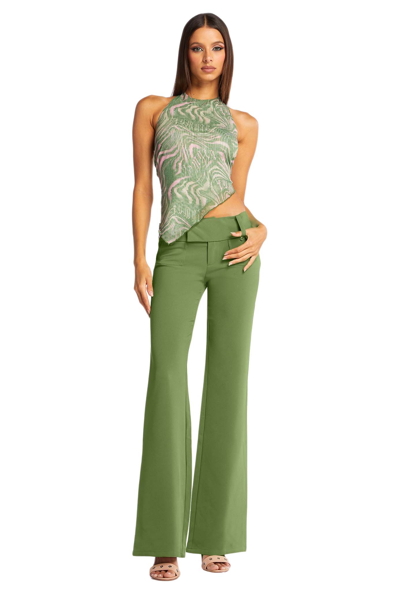 AMBA PANT - KHAKI GREEN