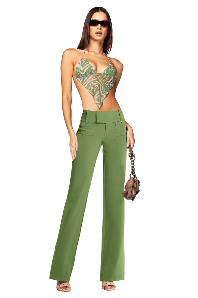 AMBA PANT - KHAKI GREEN