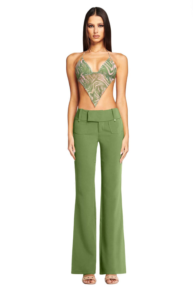 AMBA PANT - KHAKI GREEN