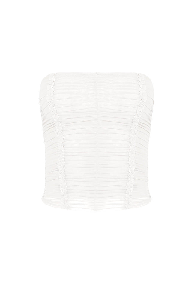 PARTON TOP - WHITE