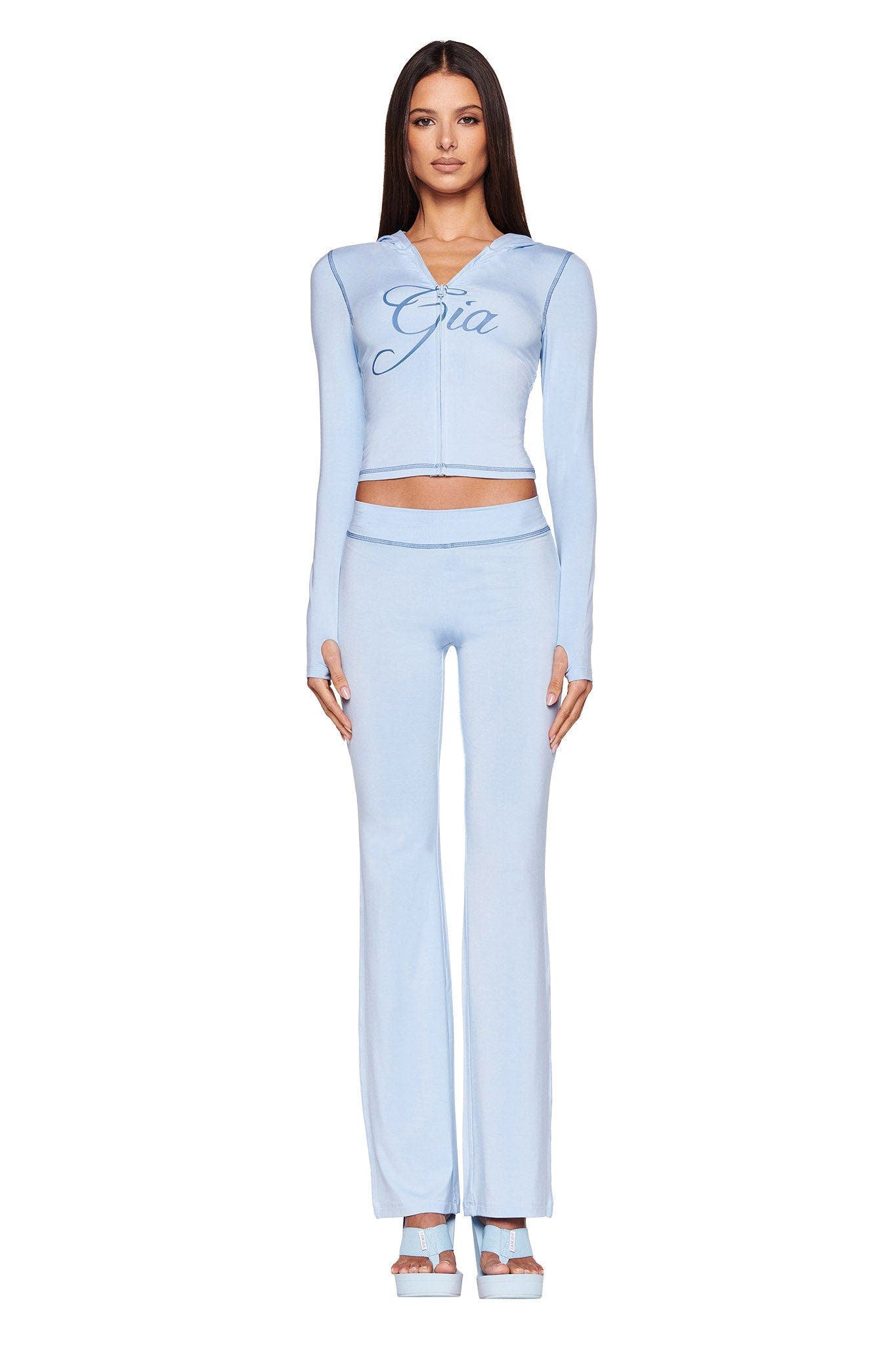 BLARE TRACKPANT - BLUE : BABY BLUE