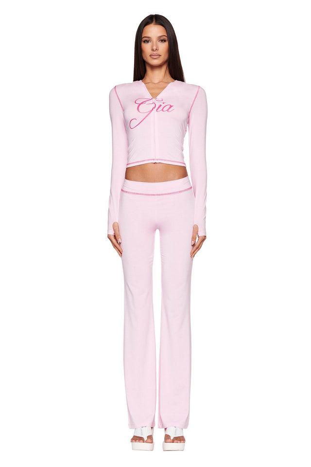 BLARE TRACKPANT - PINK : PASTEL PINK