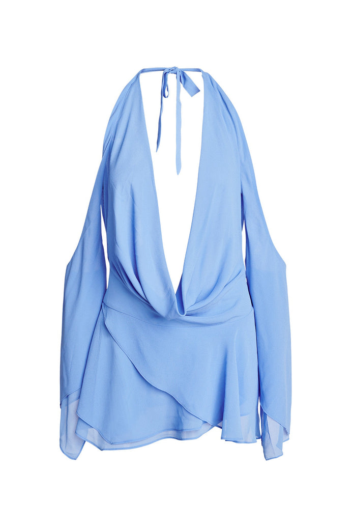 ROSANNA MINI DRESS - BLUE – I.AM.GIA North America