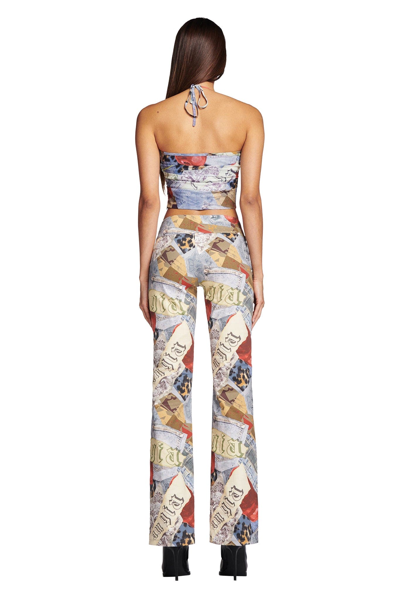 Buy Multicoloured Trousers & Pants for Girls by INDIWEAVES Online
