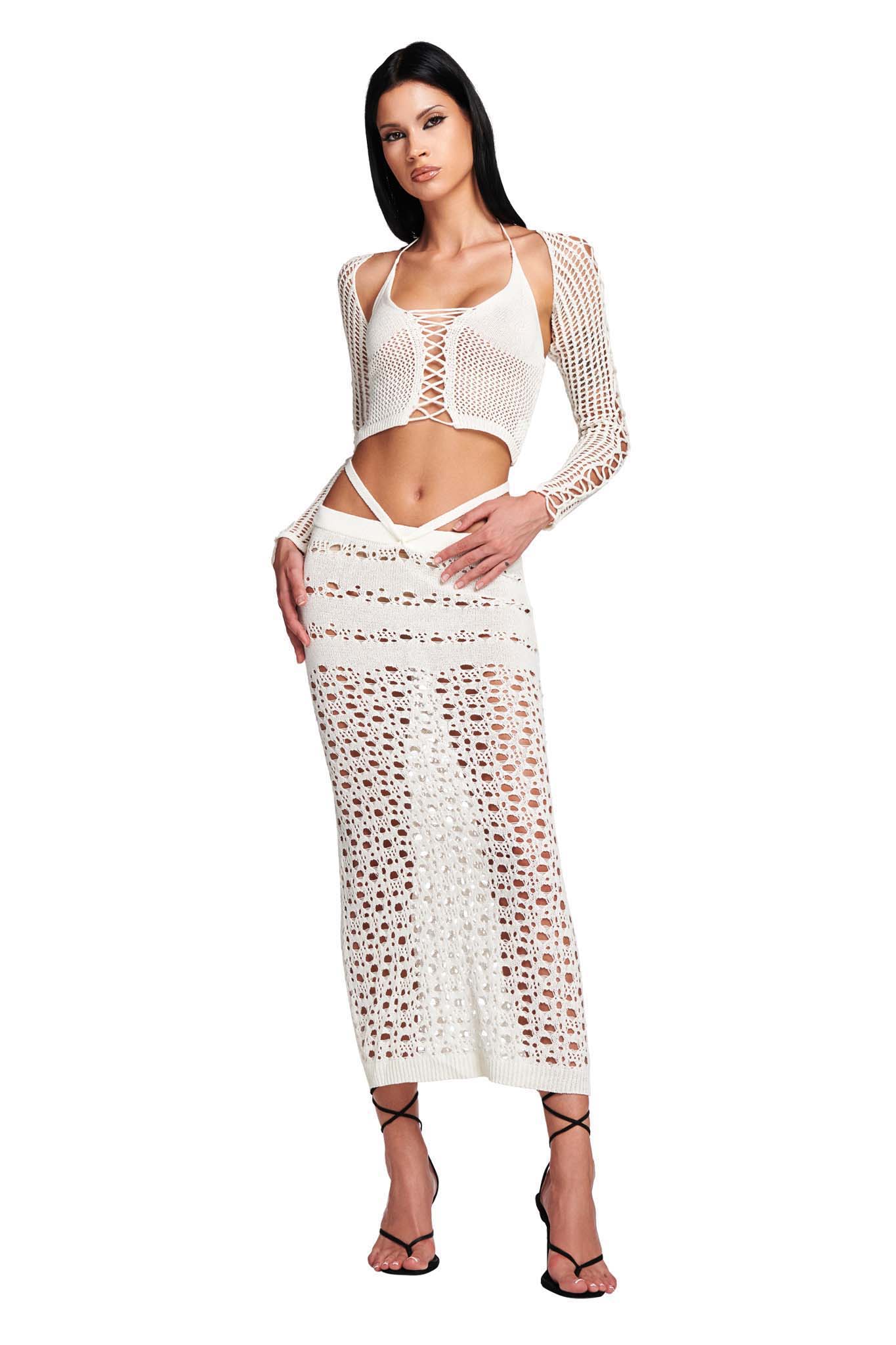 KAMALI TOP - WHITE