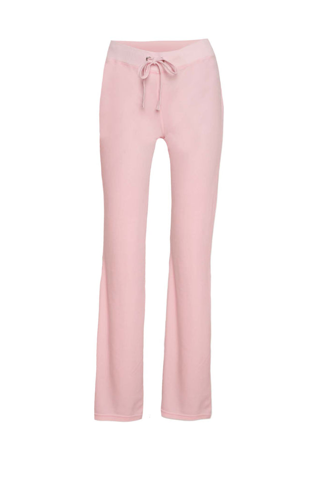 KAMERON VELOUR TRACKPANT - BABY PINK – I.AM.GIA North America