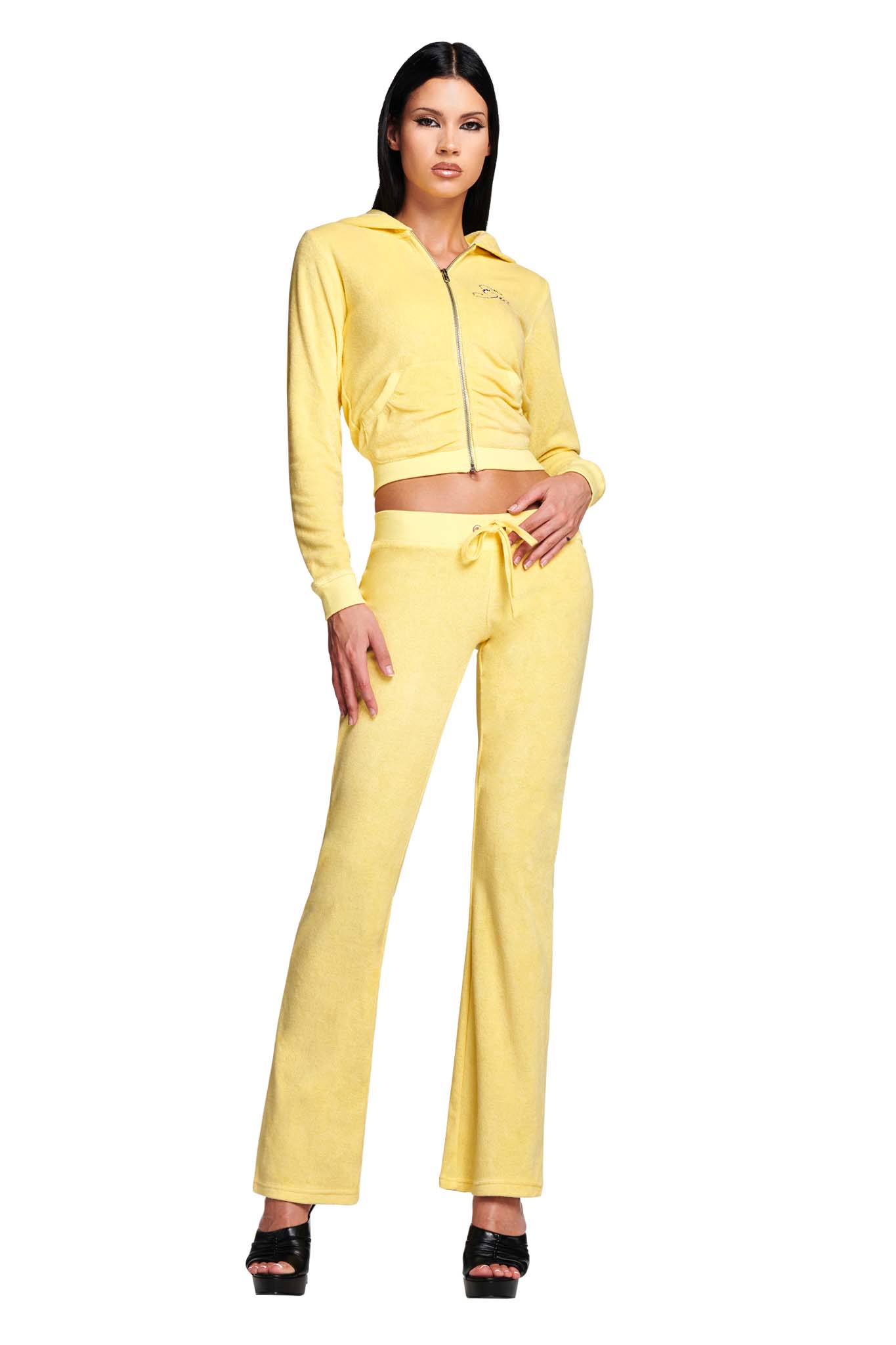 KAMERON TERRY TRACKPANT - YELLOW