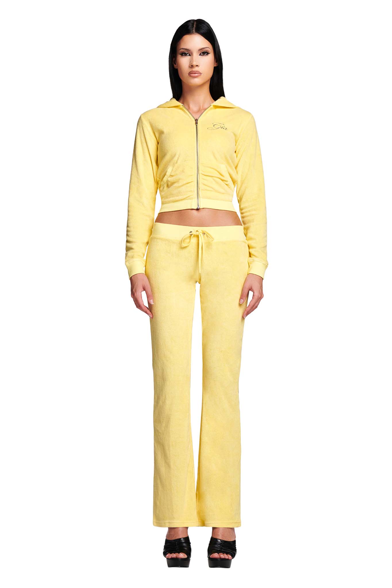 KAMERON TERRY TRACKPANT - YELLOW