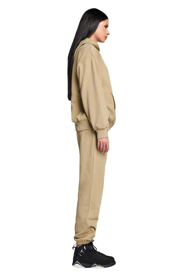 ZADIA PANT - GREEN : KHAKI