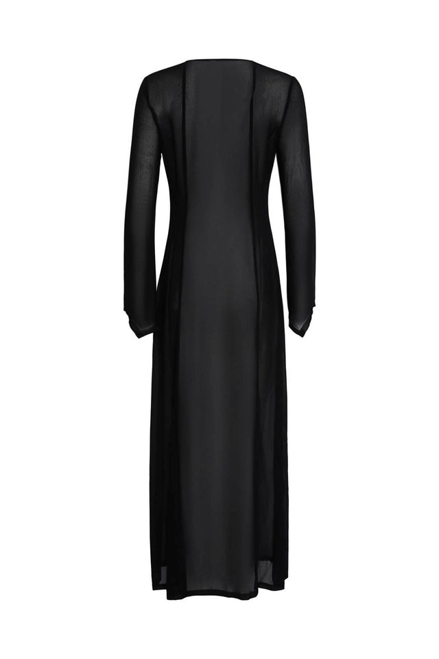 XANTHE ROBE - BLACK