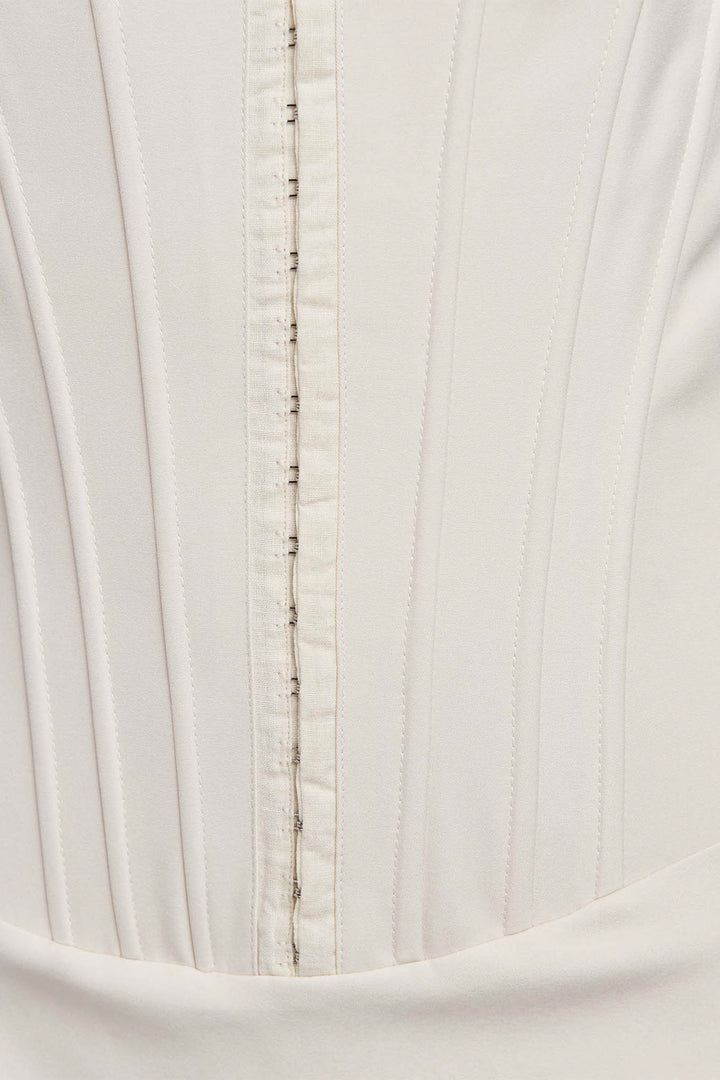 FRIELLA DRESS - WHITE : OFF WHITE – I.AM.GIA North America