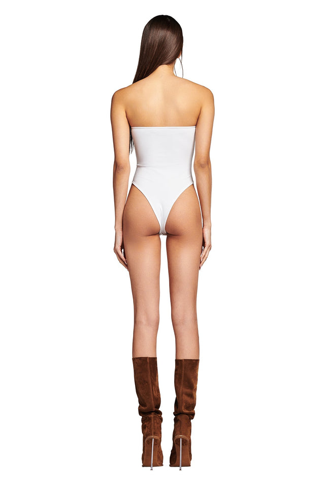 LYA BODYSUIT - WHITE