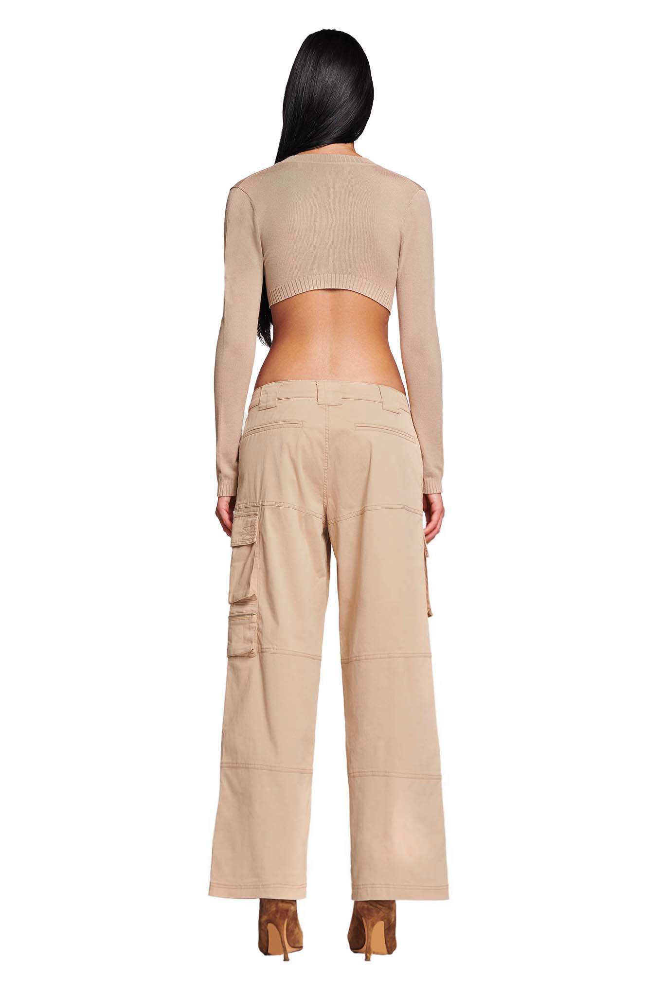 MEYRA CARGO PANT - NEUTRAL : TAN