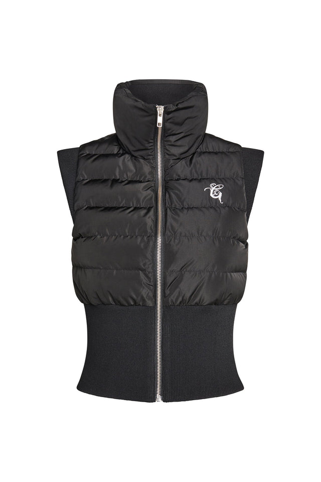 TANZA VEST - BLACK