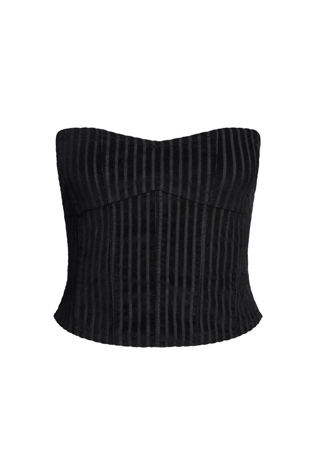 BRIETTE CORSET - BLACK