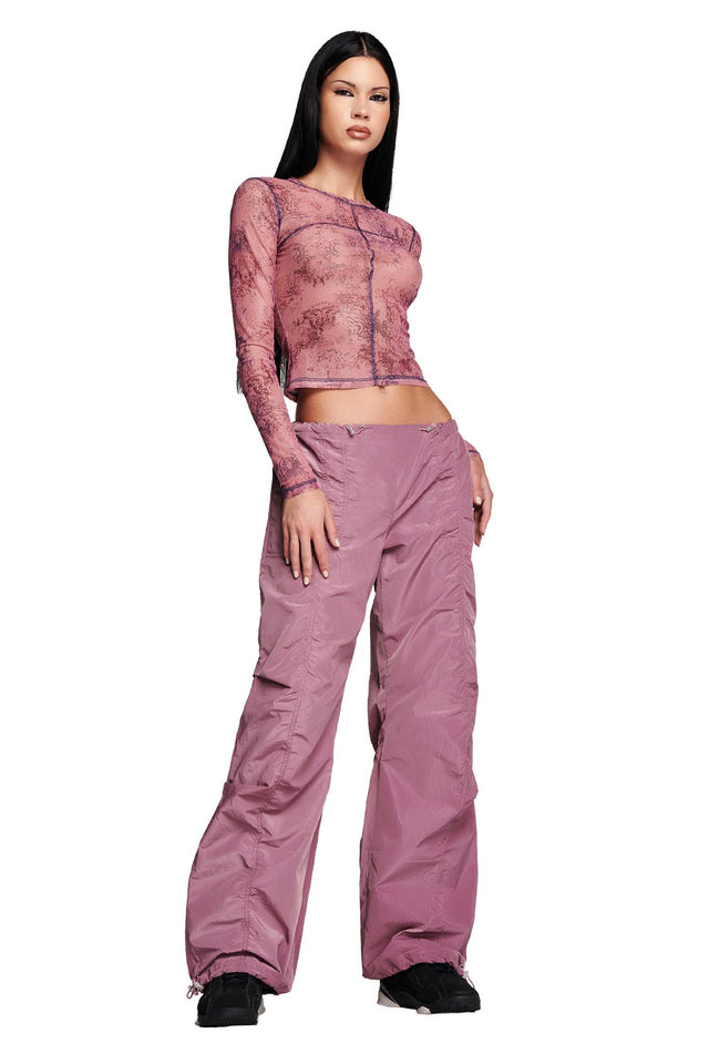 I.AM.GIA Purple Cargo Pants