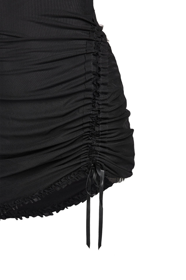 FLEUR DRESS - BLACK